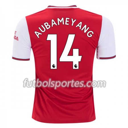 Camisetas Arsenal Pierre-Emerick Aubameyang 14 Primera Equipacion 2019/2020 